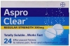 ASPRO CLEAR 24 TABS - Click for more info
